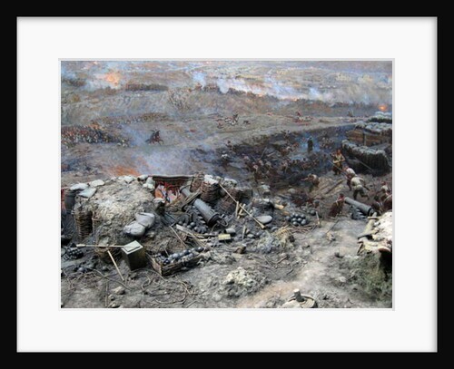 The Siege of Sevastopol Panorama by Franz Roubaud