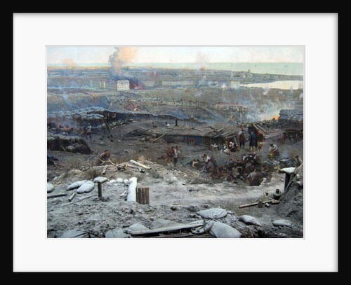 The Siege of Sevastopol Panorama by Franz Roubaud