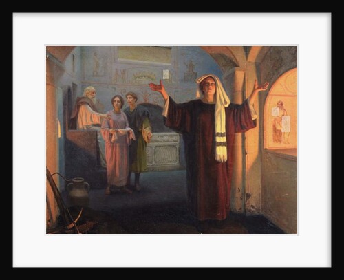 In a catacomb, 1900 by Nikolai Nikolayevich Alexandrov