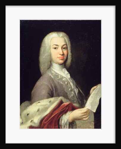 Portrait of Prince Antiokh Kantemir by School Russian