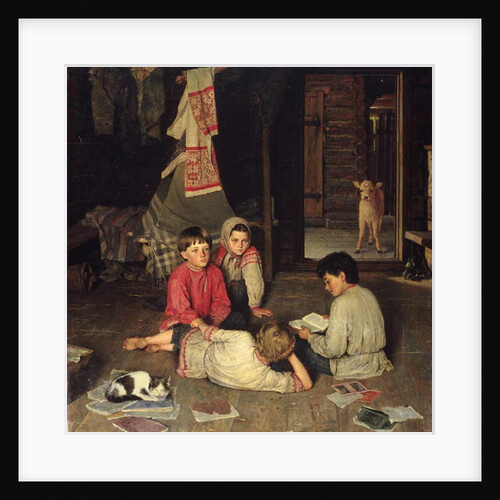 A New Fairy Tale, 1891 by Nikolai Petrovich Bogdanov-Belsky