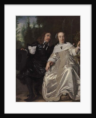 Abraham del Court and his wife Maria de Kaersgieter, 1654 by Bartolomeus van der Helst