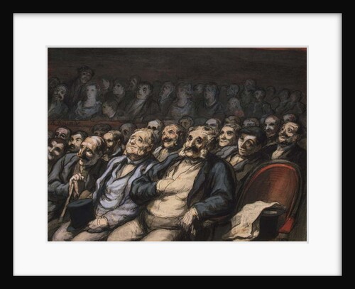 Orchestra Seat, c.1856 by Honore Daumier