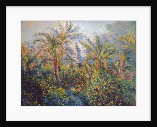 Garden in Bordighera, Impression of Morning, 1884 by Claude Monet