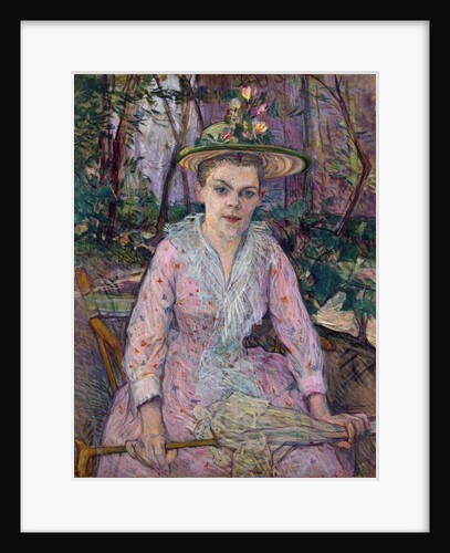 Woman with an Umbrella, 1889 by Henri de Toulouse-Lautrec