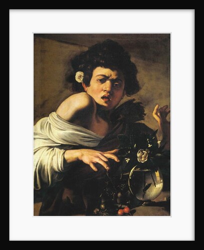 Boy bitten by a lizard, 1596-97 by Michelangelo Merisi da Caravaggio