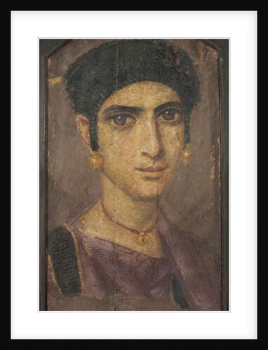 Portrait of a young lady, from Fayum, 2nd century AD by Roman Period Egyptian