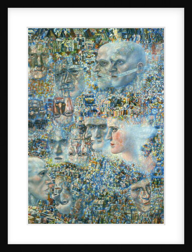 Shostakovich's First Symphony, 1935 by Pavel Nikolaevich Filonov