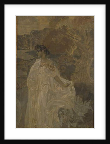 Minerva, right panel of The Judgment of Paris triptych, 1893 by Mikhail Aleksandrovich Vrubel