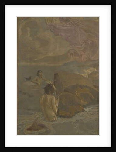 June, left panel of The Judgment of Paris triptych, 1893 by Mikhail Aleksandrovich Vrubel