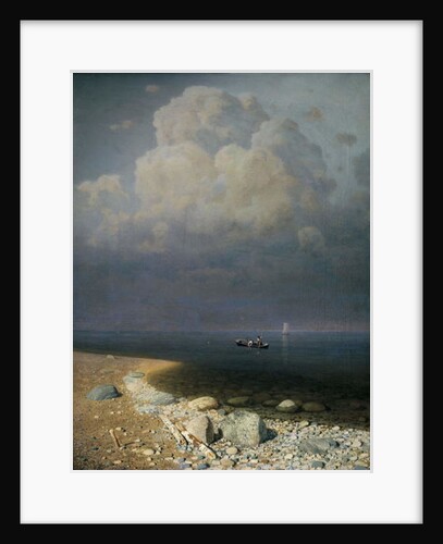Lake Ladoga, 1873 by Arkhip Ivanovich Kuindzhi