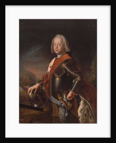 Portrait of Christian August, Prince of Anhalt-Zerbst, 1725 by Antoine Pesne