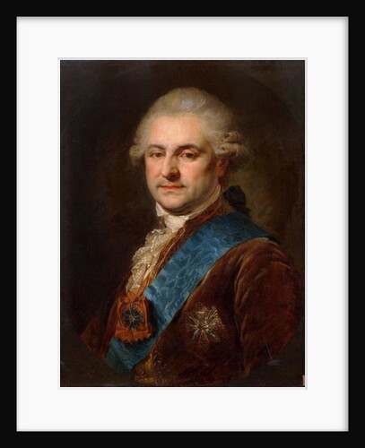 Portrait of Stanislaw II August Poniatowski by Johann Baptist Edler von Lampi