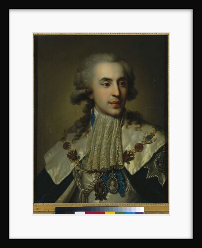Portrait of Prince Platon Zubov, 1793 by Johann Baptist I Lampi