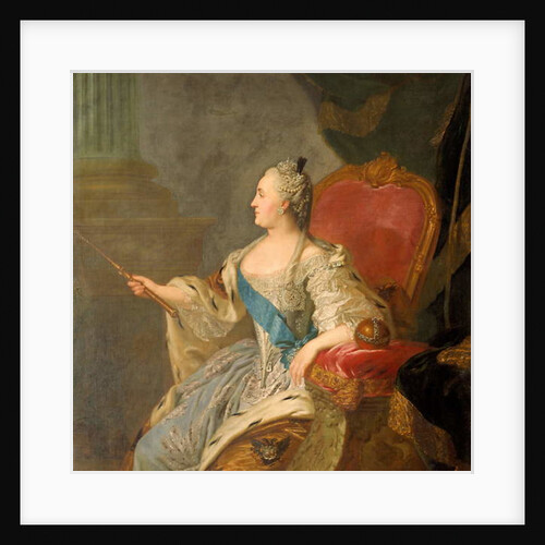 Catherine the Great, 1763 by Fedor Stepanovich Rokotov