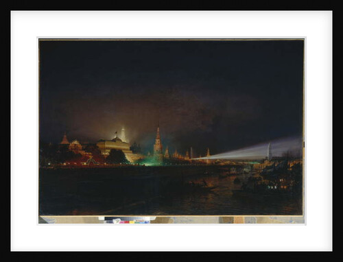 Illumination of the Kremlin, 1883 by Aleksei Petrovich Bogolyubov
