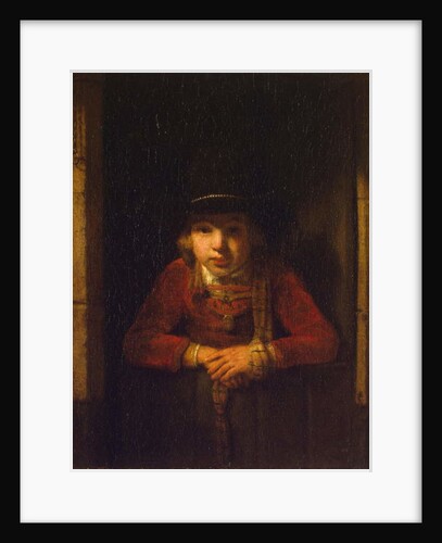 Boy Looking through the Window, c.1647 by Samuel van Hoogstraten