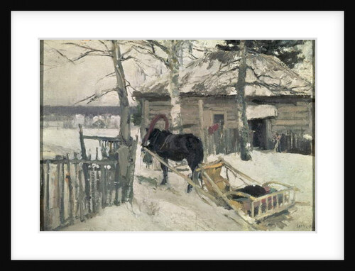 Winter, 1894 by Konstantin Alekseevich Korovin