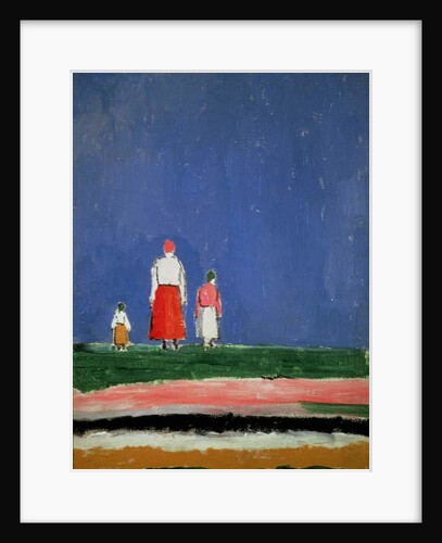 Three Figures in a Field, 1928 by Kazimir Severinovich Malevich