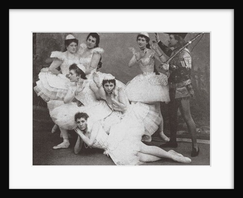 Swan Lake, Mariinsky Theatre, 1895 by Russian Photographer