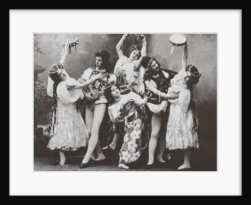 Swan Lake, Mariinsky Theatre, 1895 by Russian Photographer