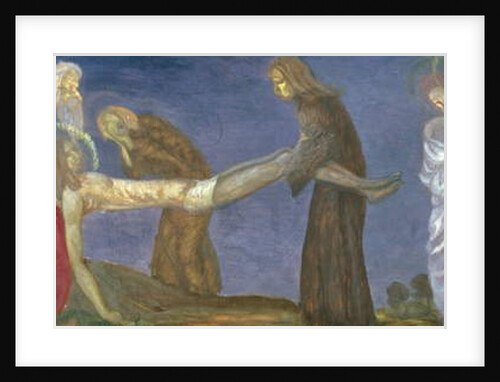 The Entombment, 1913 by Boris Dmitrievich Grigoriev