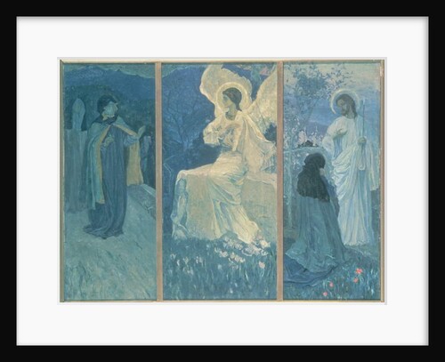 The Resurrection Triptych, 1922 by Mikhail Vasilievich Nesterov