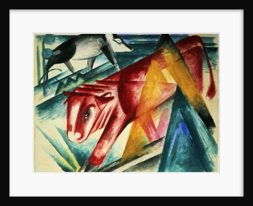Animals, 1913 by Franz Marc