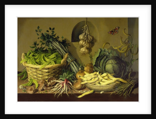 Cabbage, Peas and Beans, 1998 by Amelia Kleiser