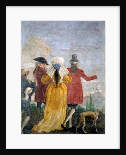 The Walk, c.1791 by Giandomenico (1727-1804) Tiepolo
