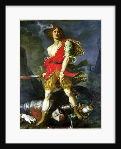 David and Goliath by Onorio Marinari