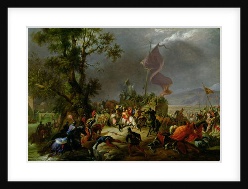 The Battle of Legnano in 1176, 1831 by Massimo Taparelli d' Azeglio