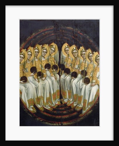 Seated Angels with Orbs in their Hands, c.1348-54 by Ridolfo di Arpo Guariento