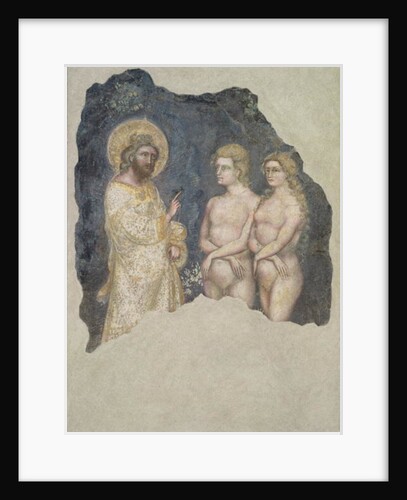 Adam and Eve Blessed by God, c.1357 by Ridolfo di Arpo Guariento