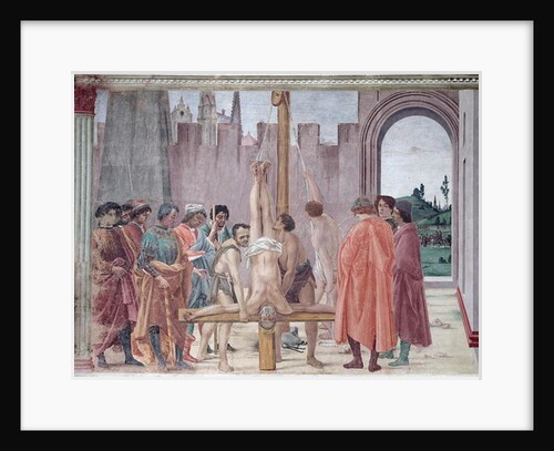 The Crucifixion of St. Peter, c.1484-85 by Filippino Lippi