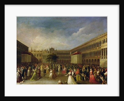 Tree of Liberty in Piazza San Marco by Italian School