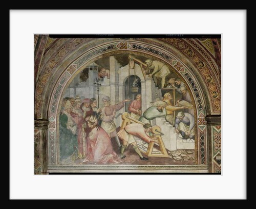 The History of Pope Alexander III: Construction of the Town of Alessandria, 1407 by Aretino Luca Spinello or Spinelli