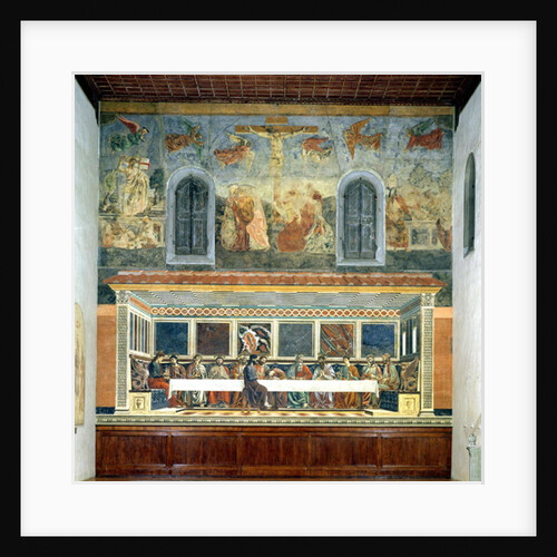 The Last Supper by Andrea del Castagno