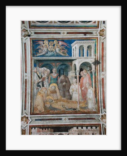 The Death of St. Martin by Simone Martini