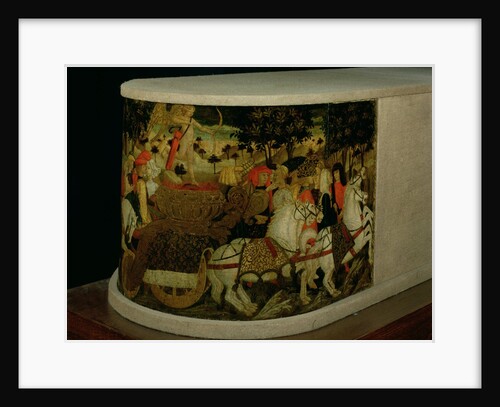 Triumph of Love, inspired by 'Triumphs' by Petrarch by Giovanni di Ser Giovanni Scheggia