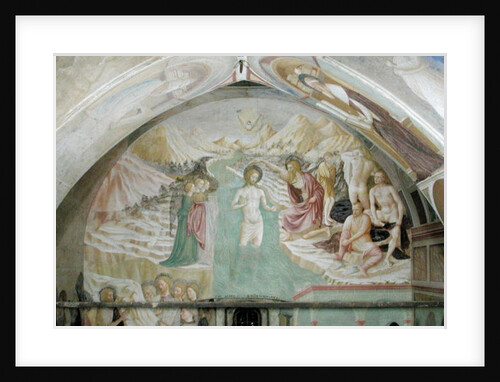 The Baptism of Christ by Tommaso Masolino da Panicale