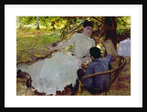 In the Hammock II, 1884 by Giuseppe or Joseph de Nittis