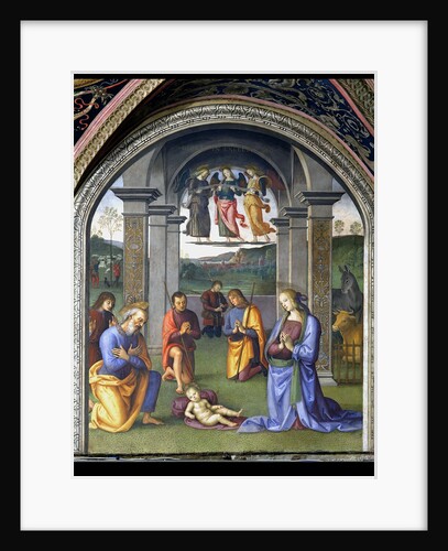 The Adoration of the Shepherds by Pietro Perugino