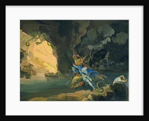 Don Juan in Hell by Giuseppe Bernardino Bison
