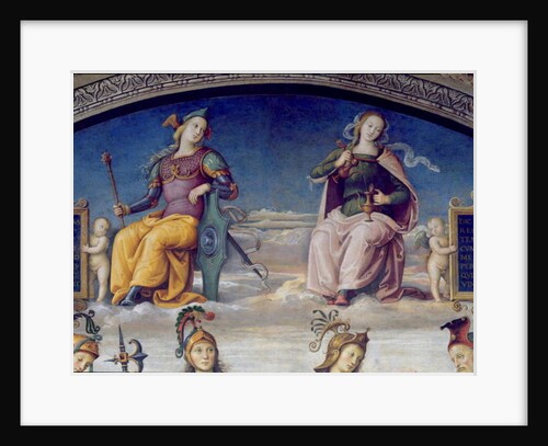 Fortune and Temperance by Pietro Perugino