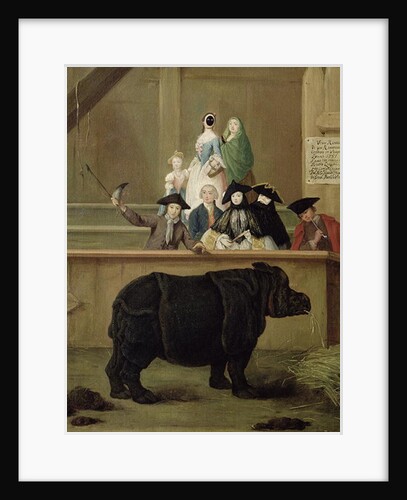 The Rhinoceros, 1751 by Pietro Longhi