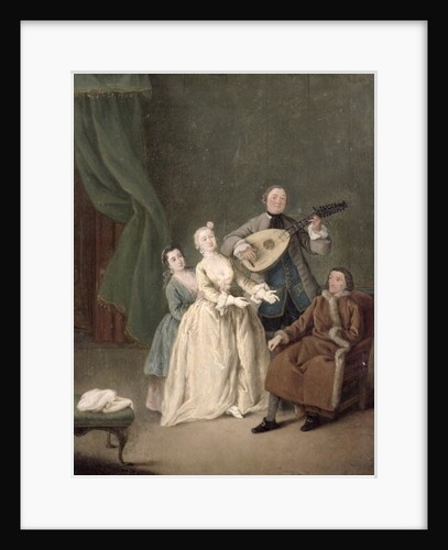 The Family Concert, c.1750 by Pietro Longhi