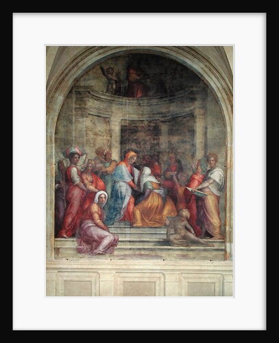 The Visitation by Jacopo Pontormo