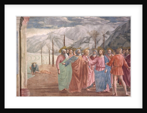 The Tribute Money by Tommaso Masaccio