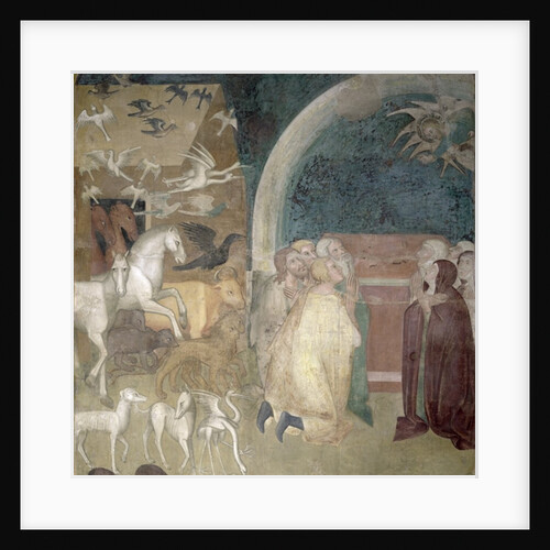Leaving the Ark, 1356-67 by also Manfredi de Battilori Bartolo di Fredi